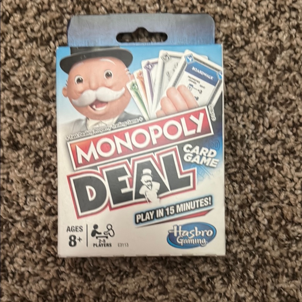 Hasbro Monopoly Deal Card Game - Multicolor